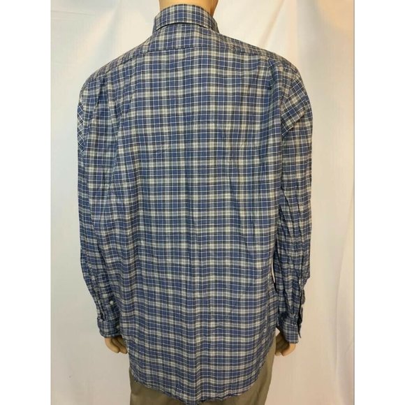 Polo Ralph Lauren Men’s Button Down Shirt Longsleeve Blue 100% Cotton Size XL - Picture 5 of 10